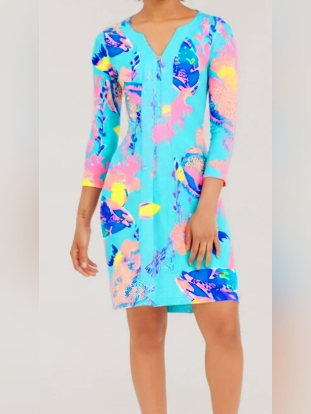 Lilly Pulitzer Riva Boatneck Sheath Dress